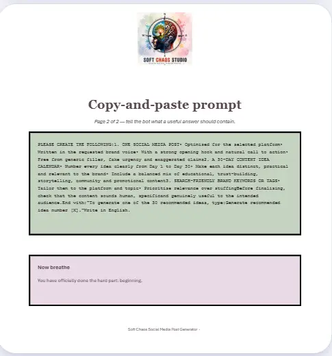 Social Media Post Generator - Image 3