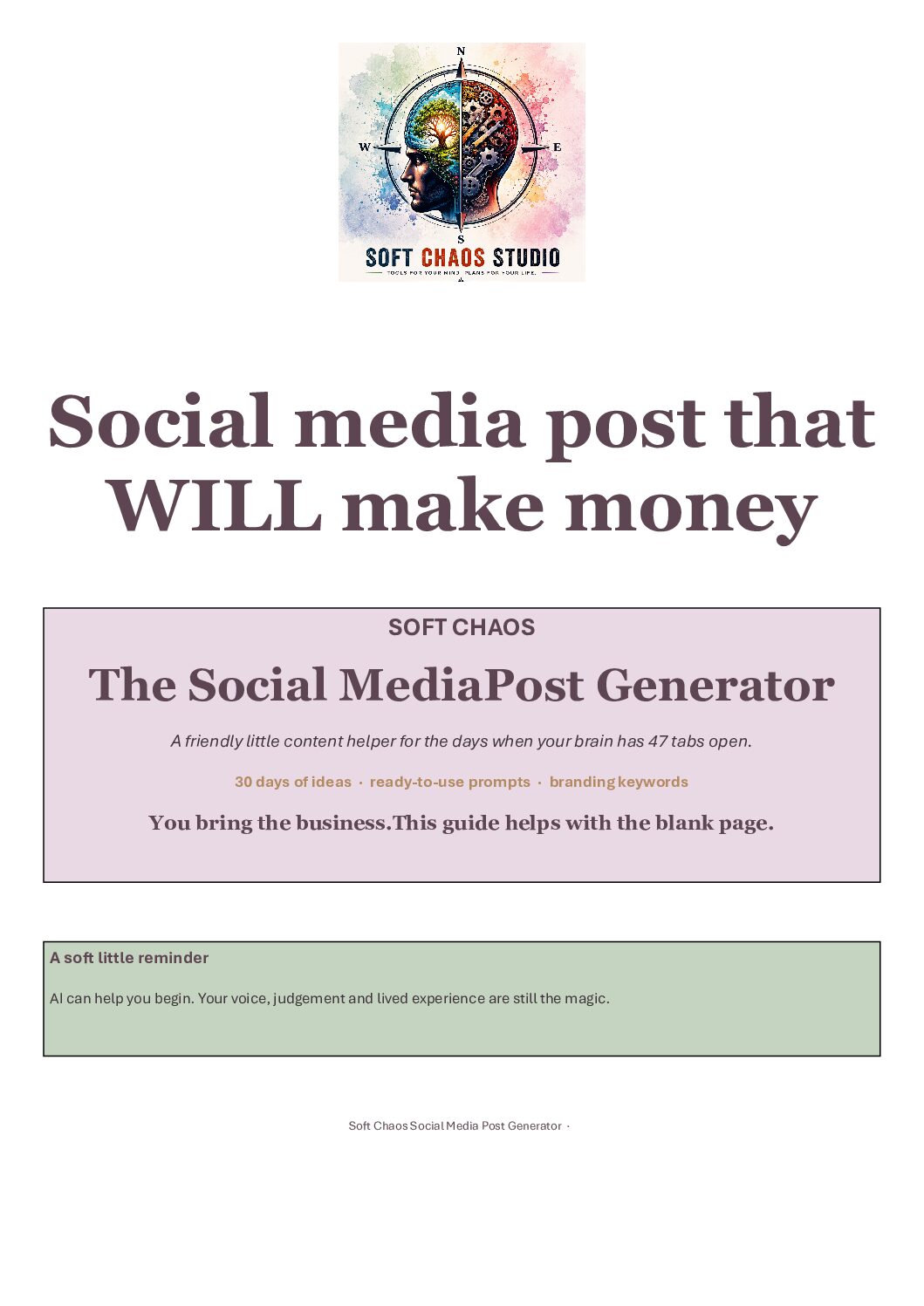 Social Media Post Generator