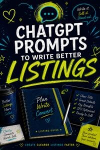 ChatGPT Prompts to Write Better Listings