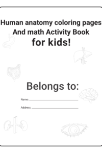 Human Anatomy Coloring & Activity Book for Kids