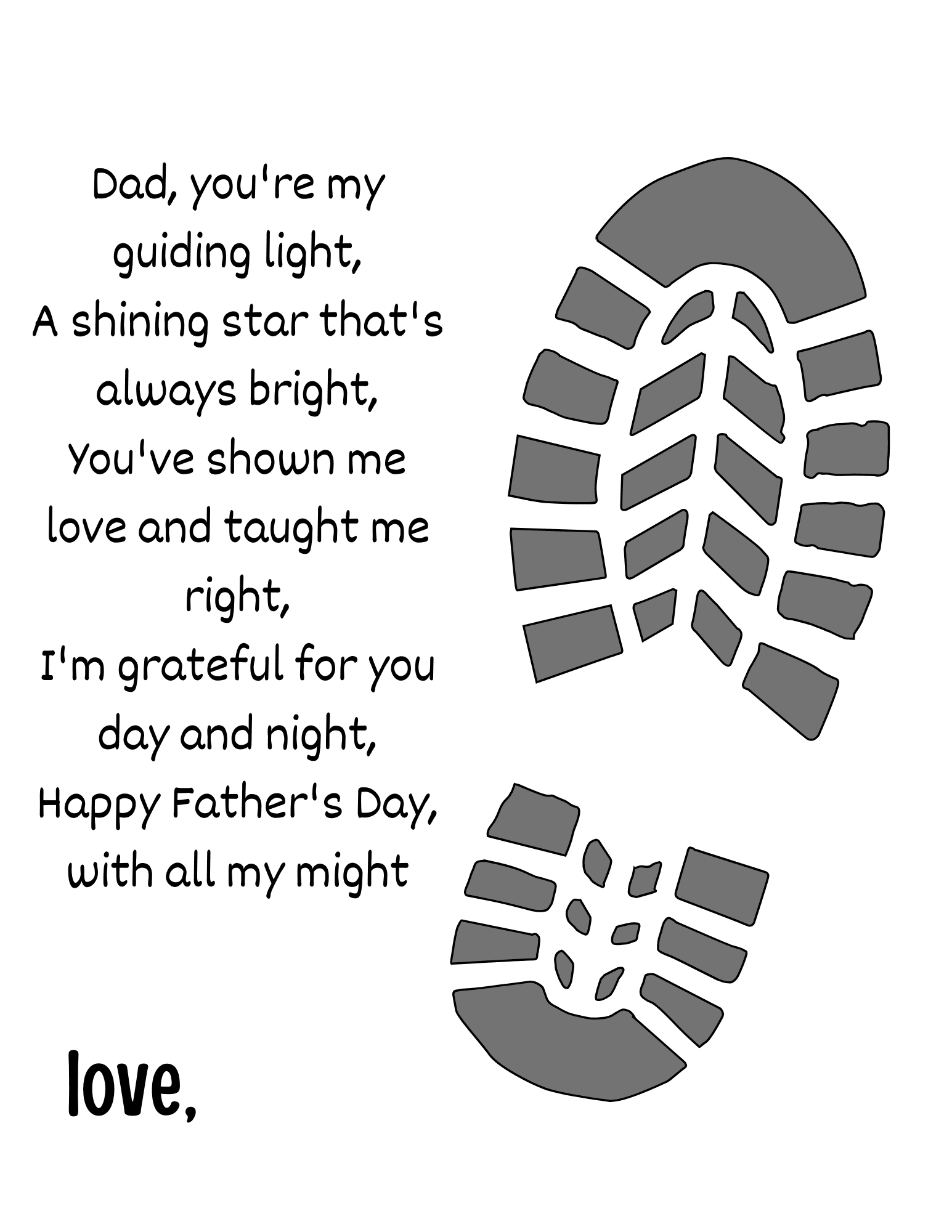 Father’s Day Activity & Keepsake Pack